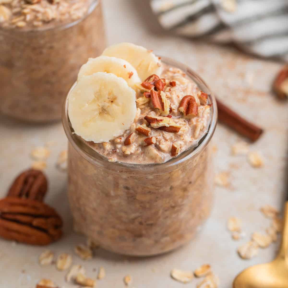 Banana Nut Overnight Oat