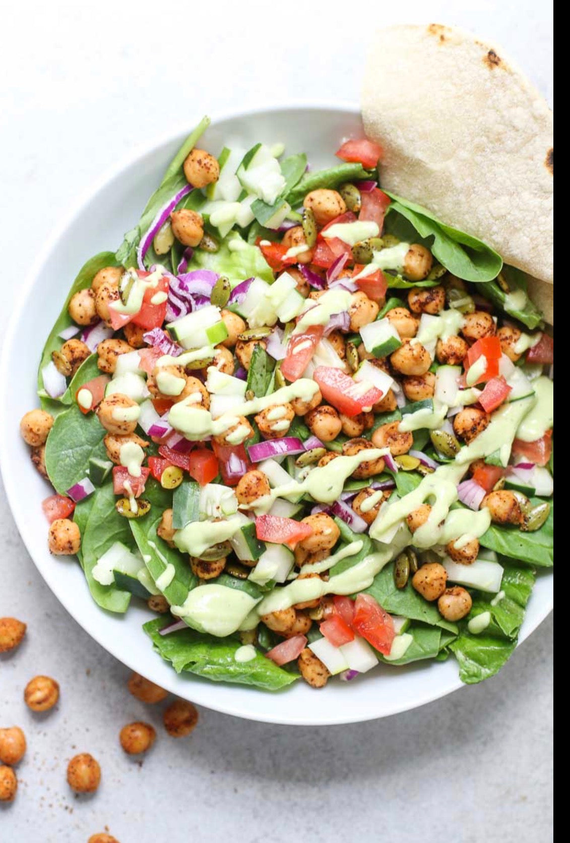 Chipotle Ranch Chickpea Salad