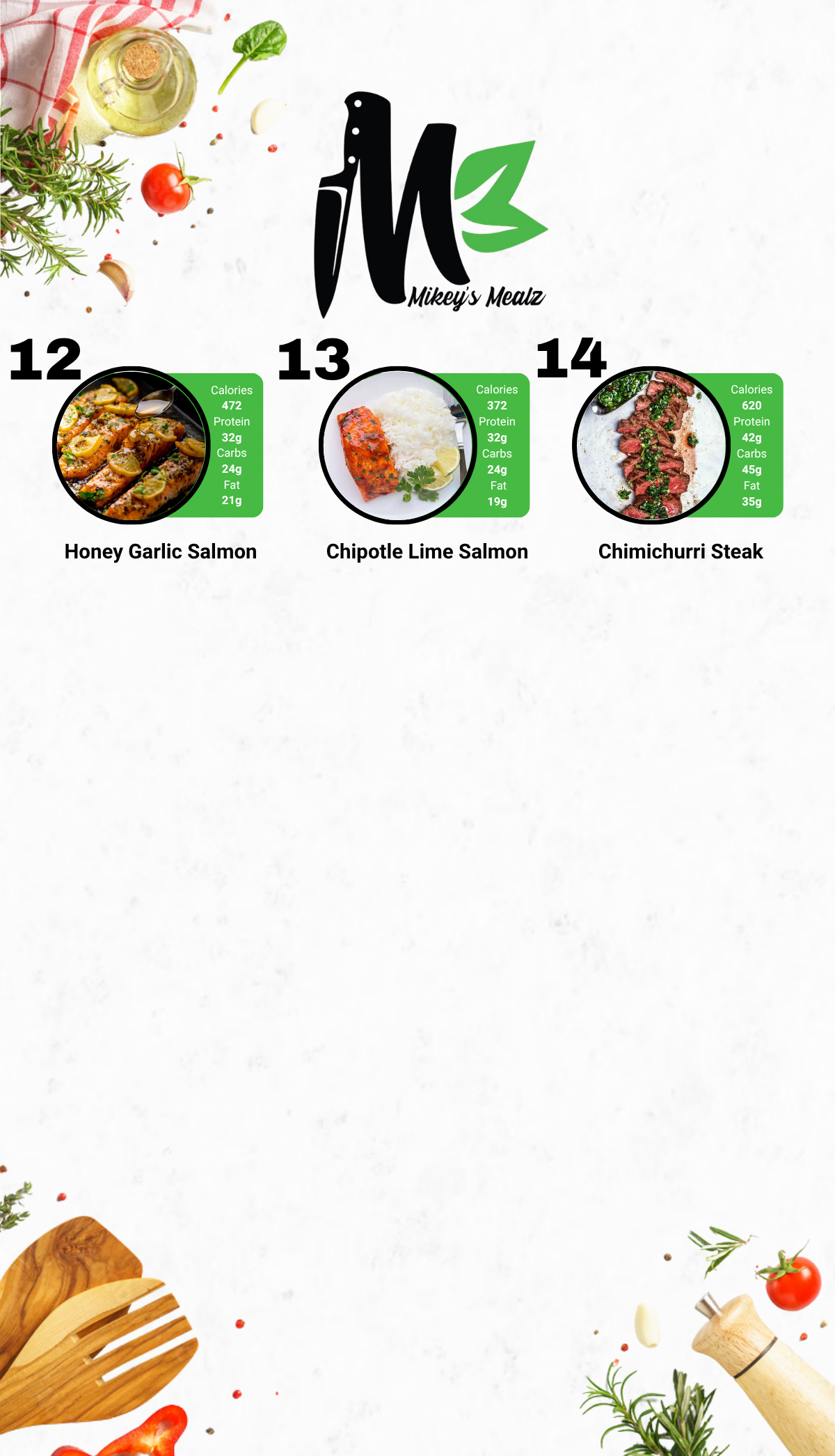Healthy Meal Prep in San Diego | MIX & MATCH 5 WEEKLY MEALS PLAN!