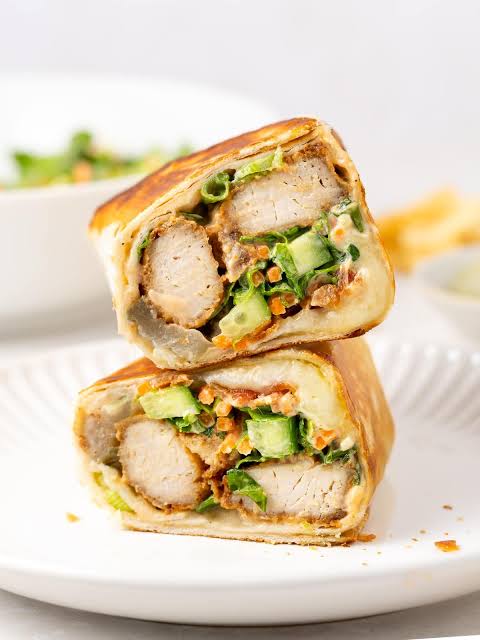 Honey Mustard Chicken Wrap