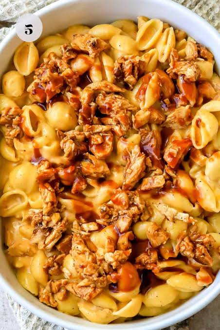 BBQ Chicken Mac & Cheese