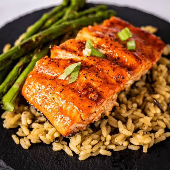 Maple Bourbon Salmon